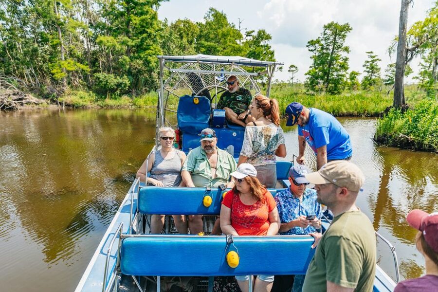 New Orleans: High Speed 9 Passenger Airboat Tour - Cajun life and the wetlands beyond the city