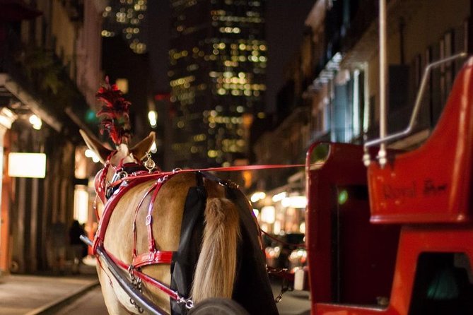 New Orleans Small-Group Haunted History Carriage Tour - A haunted tour, but not a constant scare show