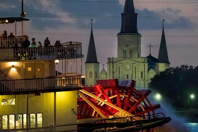 New Orleans Steamboat Natchez Jazz Cruise with Dinner Option - The calliope, engine room, and riverboat atmosphere