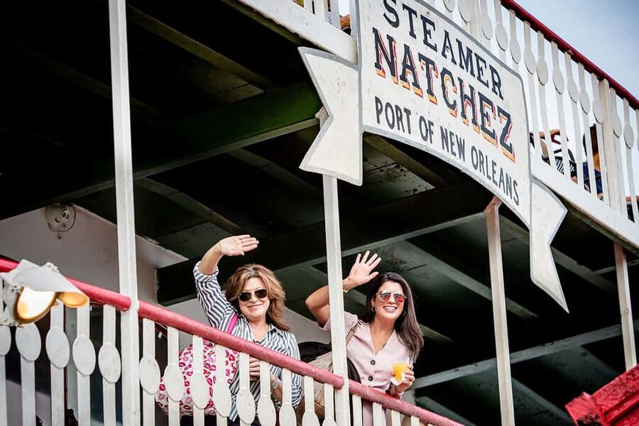 New Orleans: Sunday Steamboat Jazz Cruise + Optional Brunch - A slow start at the New Orleans riverfront