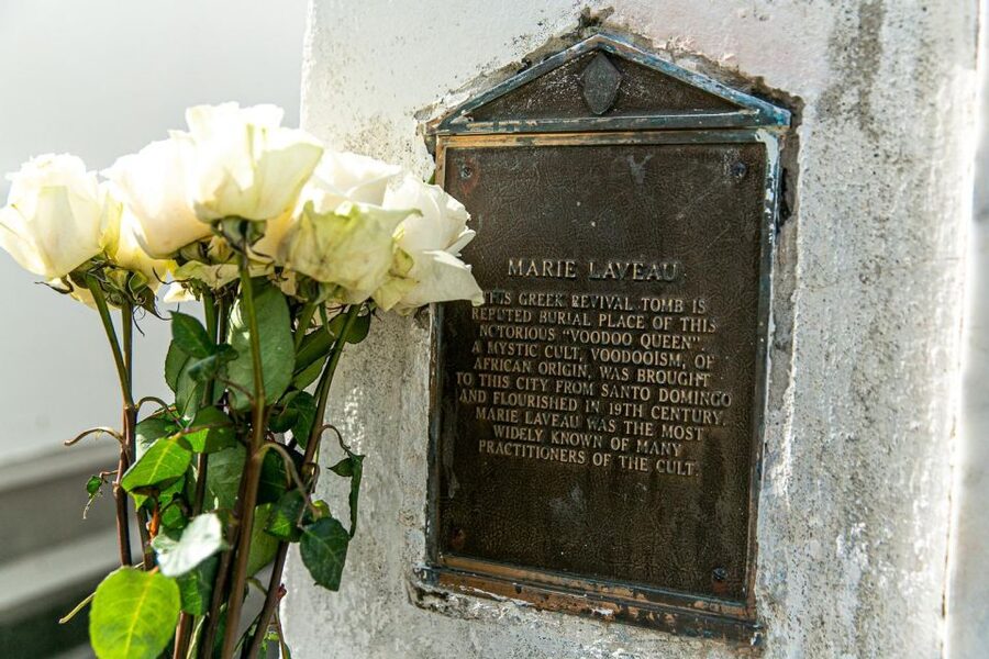 New Orleans: Walking Tour Inside St. Louis Cemetery No. 1 - Nicolas Cage’s Pyramid Tomb