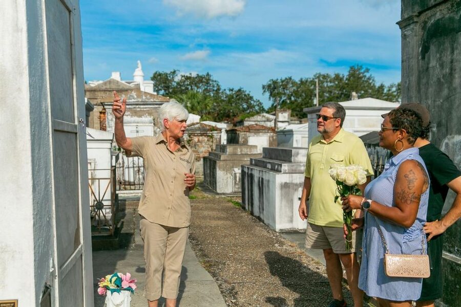 New Orleans: Walking Tour Inside St. Louis Cemetery No. 1 - Homer Plessy and the People Buried Here