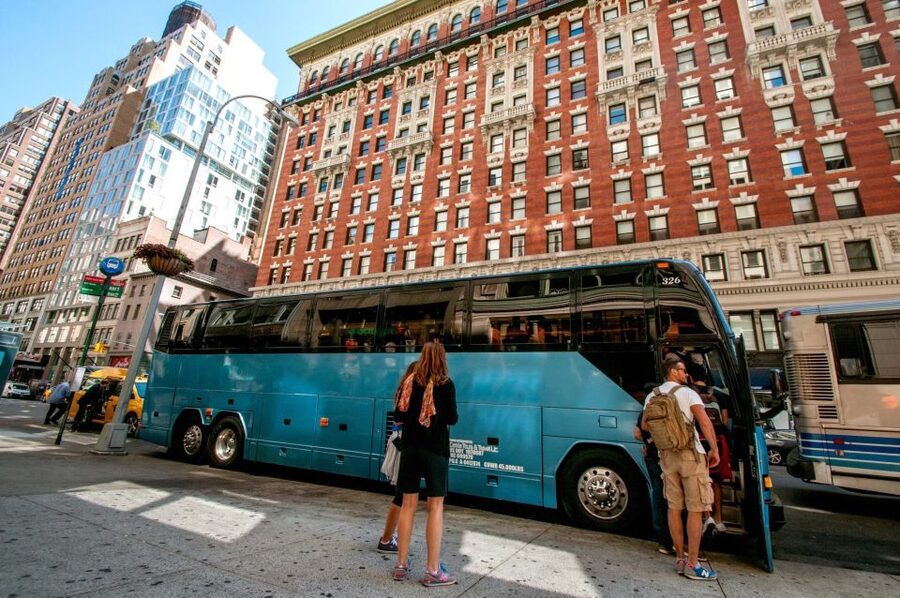 New York City: Bus Tour from Manhattan - The Flatiron district and a walk from Little Italy to Chinatown
