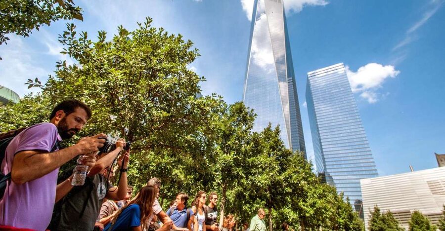 New York City: Bus Tour from Manhattan - The World Trade Center and the finish at Herald Square