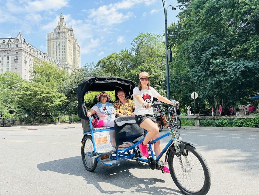New York City: Private Central Park Pedicab Tour - One hour or two hours?