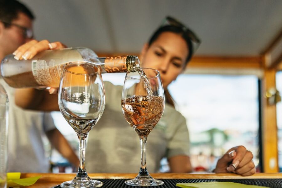New York City: Sunset Yacht Cruise - Boarding a classic yacht with a quieter feel