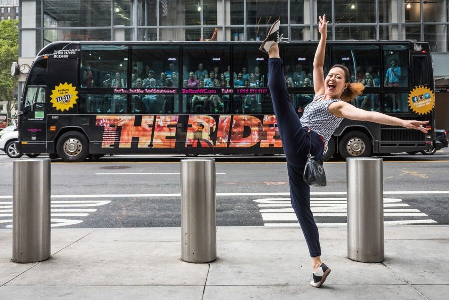New York City: The Ride Interactive Bus Tour - Meeting the bus at 42nd Street