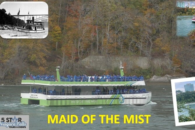 Niagara Falls Tour with Ticket for the Iconic Maid of the Mist - Meeting at 1 Prospect Street