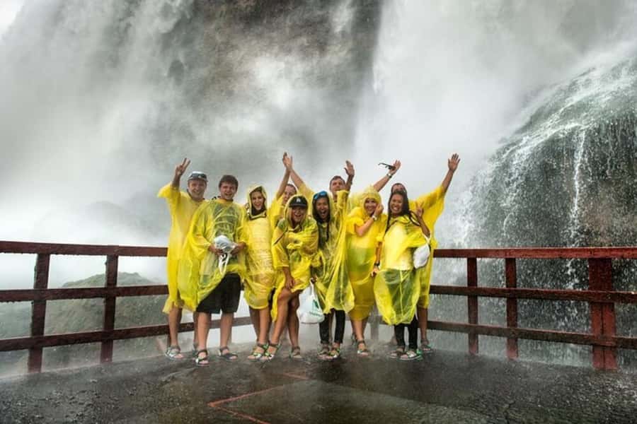 Niagara Falls USA: Cave of the Winds & Maid of the Mist Ride - Goat Island, Luna Island, and the three falls