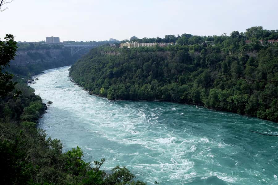 Niagara Falls USA: Cave of the Winds & Maid of the Mist Ride - The Whirlpool Rapids and the final views