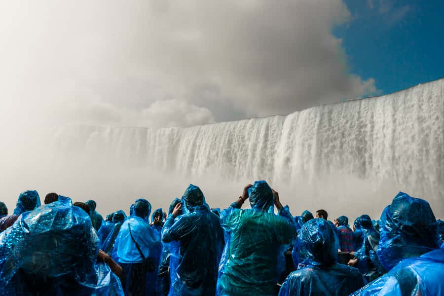 Niagara Falls, USA: Guided Tour with Maid of the Mist Cruise - Boarding the Maid of the Mist