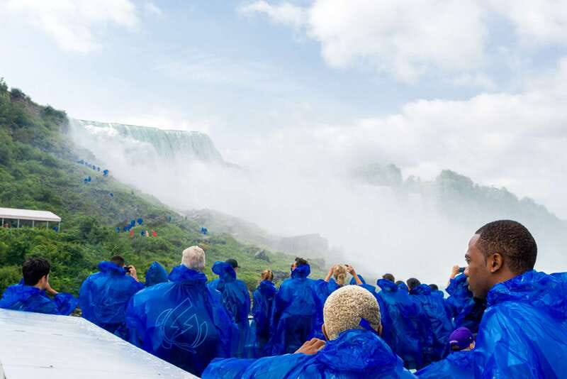 Niagara Falls, USA: Maid of Mist & Cave of Winds Combo Tour - The Cave of the Winds and its wet wooden decks