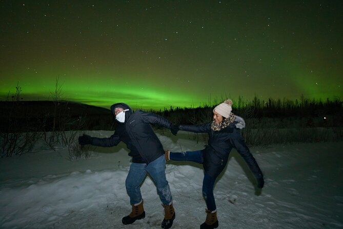 Northern Lights Aurora Tour with FREE Photography - Chasing clear skies beyond Fairbanks