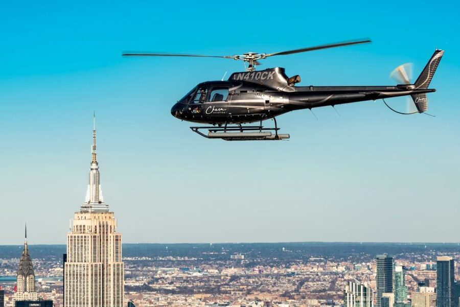 NYC: Big Apple Helicopter Tour - From Pier 6 to Lady Liberty