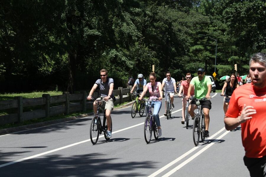 NYC: Central Park Guided Bike Tour - Bethesda Fountain and the heart of the park