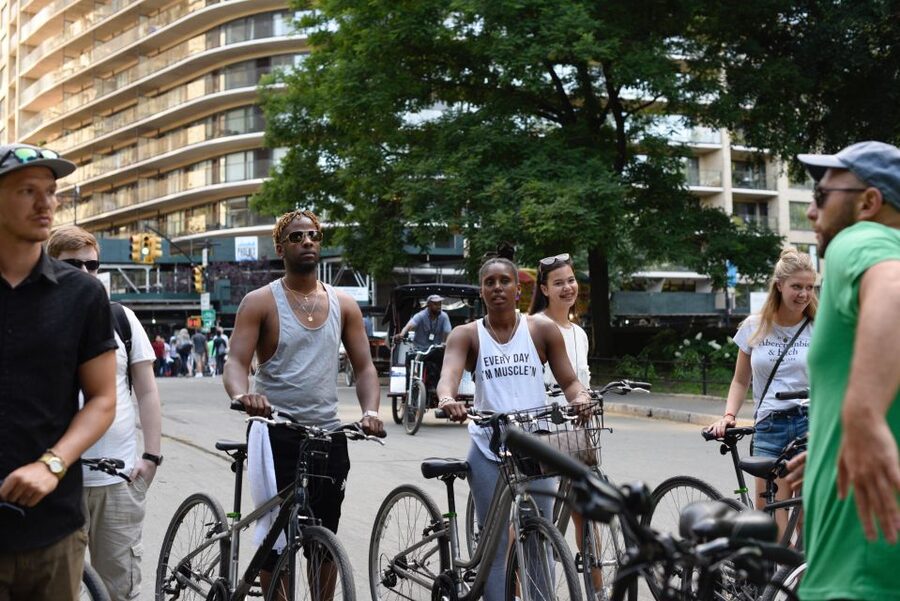NYC: Central Park Guided Bike Tour - Cruising past the Literary Walk