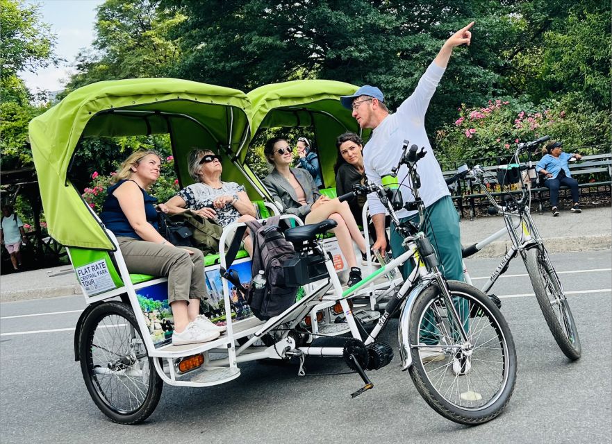 NYC: Central Park Guided Pedicab Tour - Bethesda Fountain and the park’s grand center