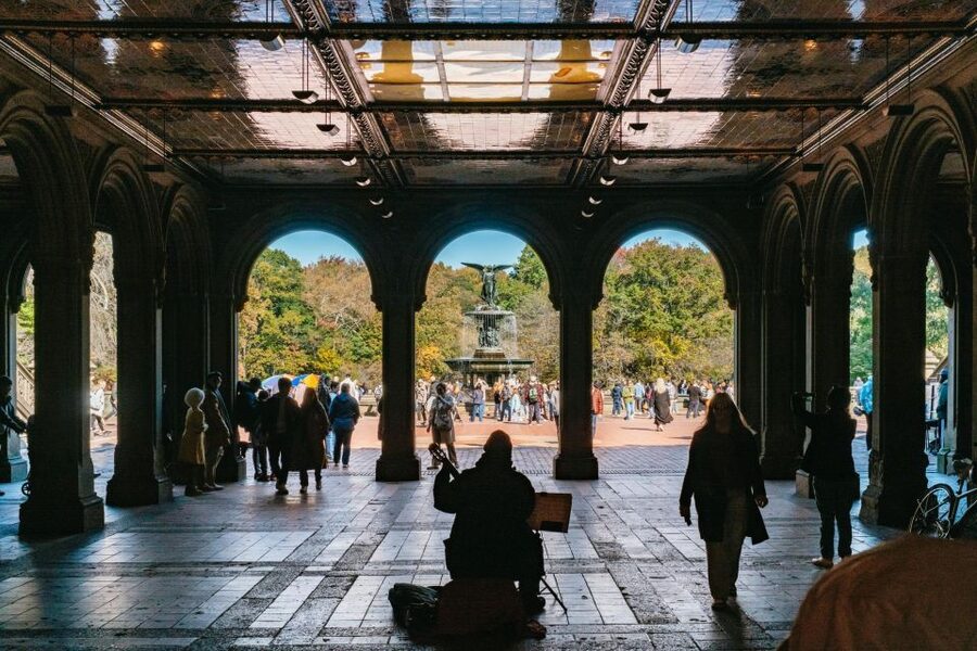 NYC: Central Park Guided Pedicab Tour - Belvedere Castle and the route’s northern half