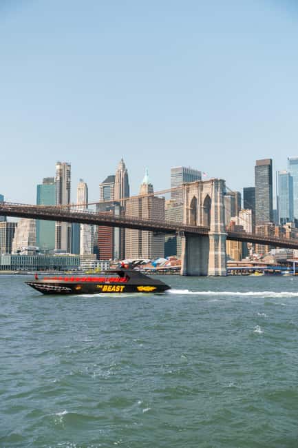 NYC: Circle Line "The Beast" Midtown/Downtown Speedboat Ride - A speedboat, not a sightseeing cruise