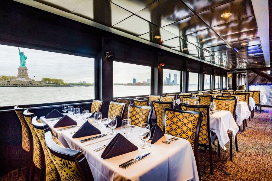 NYC: City Cruises Brunch, Lunch, or Dinner Buffet Cruise - Food quality and table placement