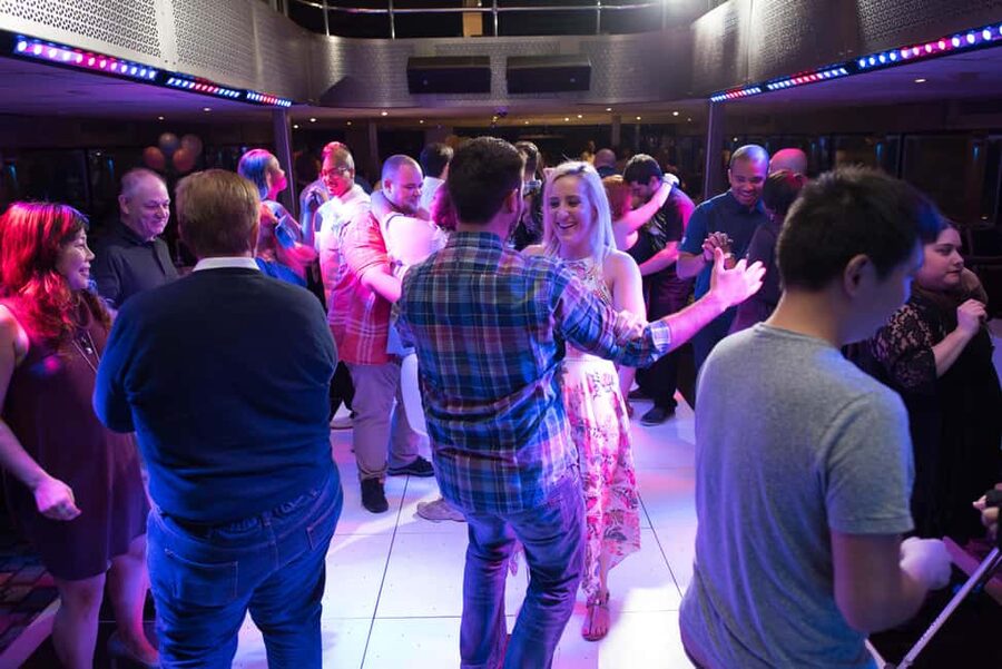NYC: City Cruises Brunch, Lunch, or Dinner Buffet Cruise - Service, celebrations, and onboard entertainment