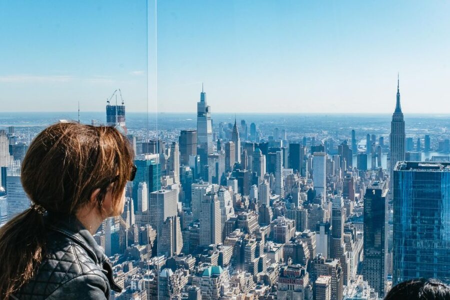 NYC: Edge Observation Deck Admission Ticket - The Outdoor Sky Deck and Its Angled Glass