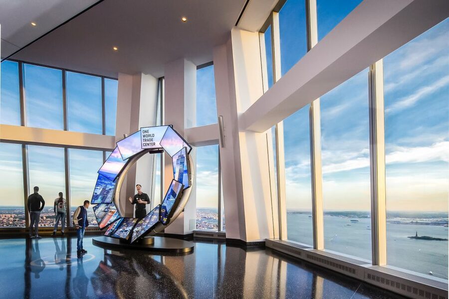 NYC: One World Observatory Skip-the-Line Ticket - The downtown setting changes the view