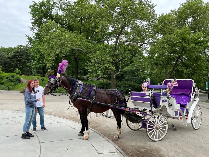 NYC: Private Central Park Horse Carriage Ride with Guide - Bethesda Terrace and Fountain bring the classic Central Park moment