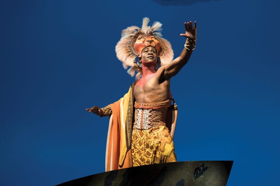 NYC: The Lion King on Broadway - The Minskoff Theatre setting