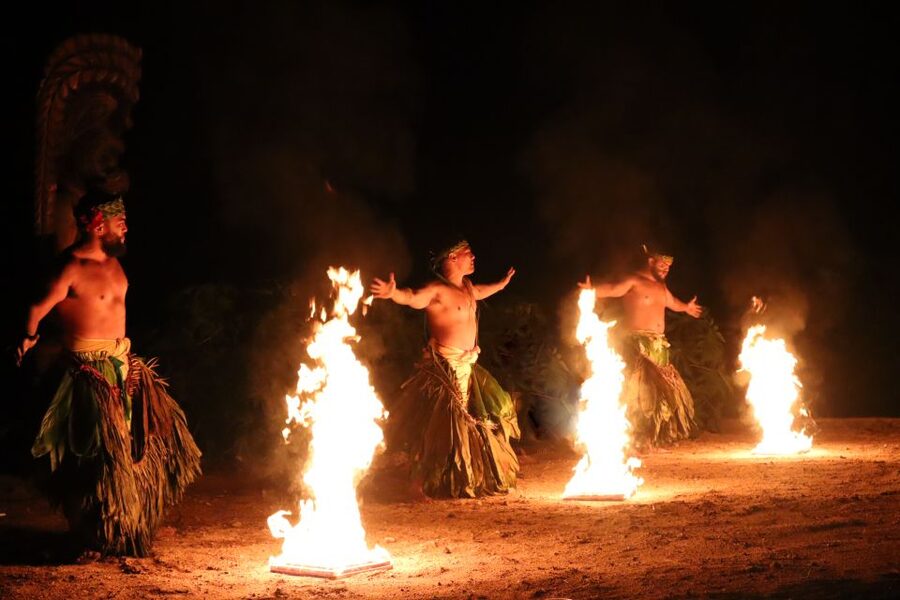 Oahu: Mauka Warriors Luau Cultural Experience with Dinner - The main performance and its story
