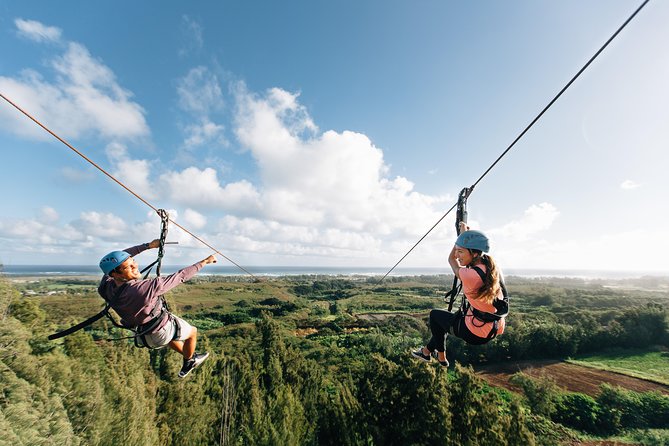 Oahu's North Shore: 8-Line Zipline Adventure - Guides make the difference