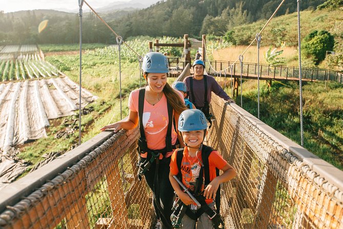 Oahu's North Shore: 8-Line Zipline Adventure - The ATV climb sets up the adventure
