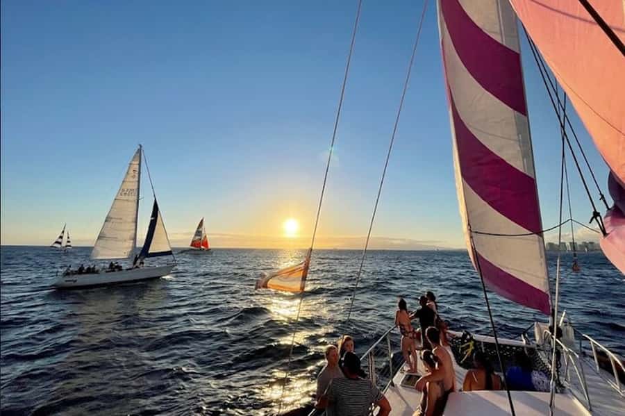 Oahu: Waikiki Sunset Catamaran Sail and Swim - The Sunset Swim: Fun, But Weather Matters