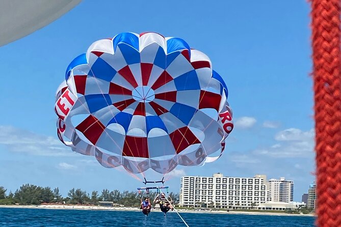 Ocean Parasailing Adventure In Fort Lauderdale, FL - The Bahia Mar departure and scenic boat ride