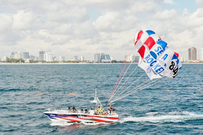 Ocean Parasailing Adventure In Fort Lauderdale, FL - What you see from the air
