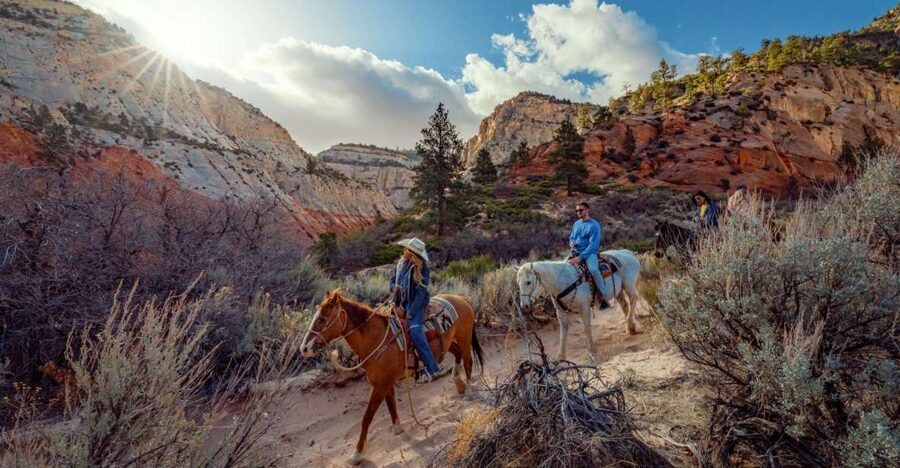 Orderville: East Zion Park White Mountain Horseback Tour - A quick ride into East Zion country