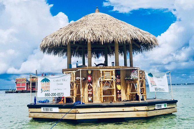 Original Cruisin' Tikis 3hr Crab Island Sandbar Adventure - A three-hour cruise built around Crab Island