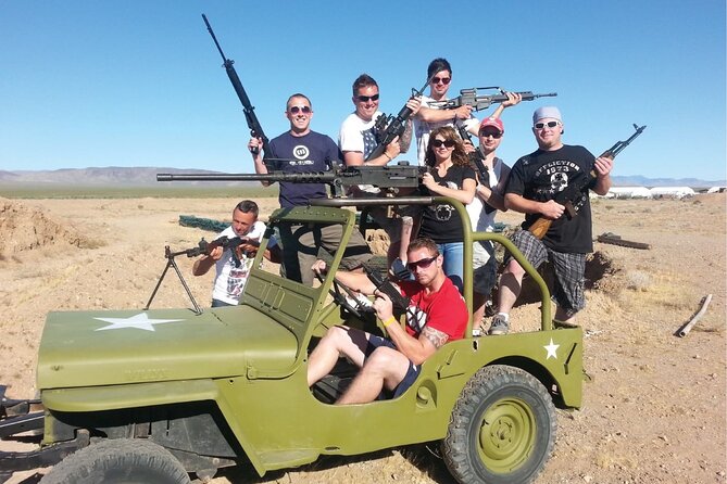 Outdoor Shooting Experience from Las Vegas with Optional ATV Tour - Choosing between Bronze, Silver, Gold, and Platinum