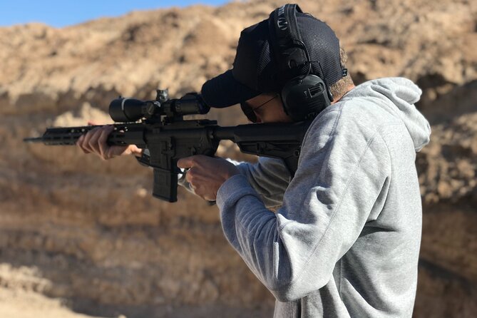 Outdoor Shooting Experience with Instructor in Las Vegas - Targets and the feel of the range