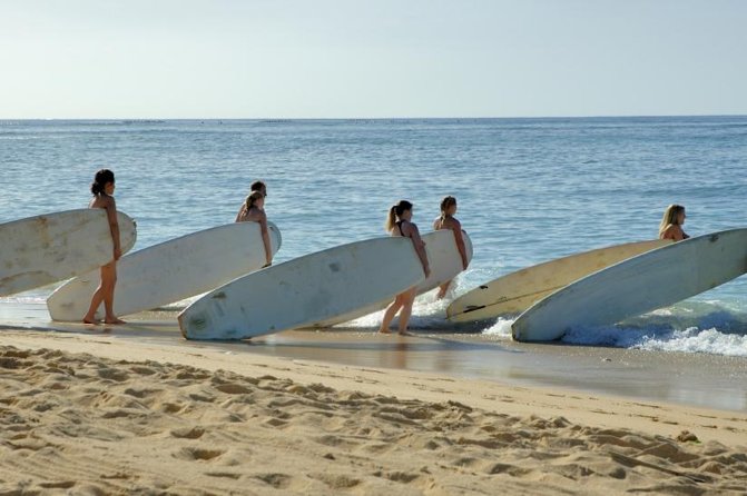 Outrageous Surf ScHool Lesson on Lahaina Side - A beginner lesson built around catching waves