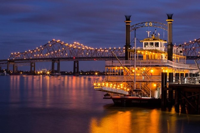 Paddlewheeler Creole Queen Jazz Dinner Cruise in New Orleans - The two-hour cruise and what you actually see