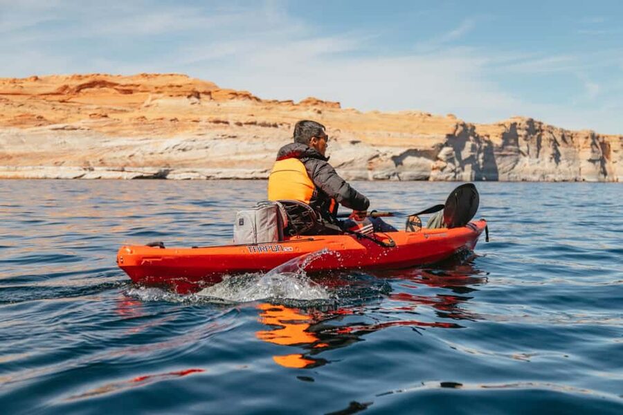 Page/Lake Powell: Guided Kayak & Water Antelope Canyon Tour - Starting at Antelope Point Launch Ramp