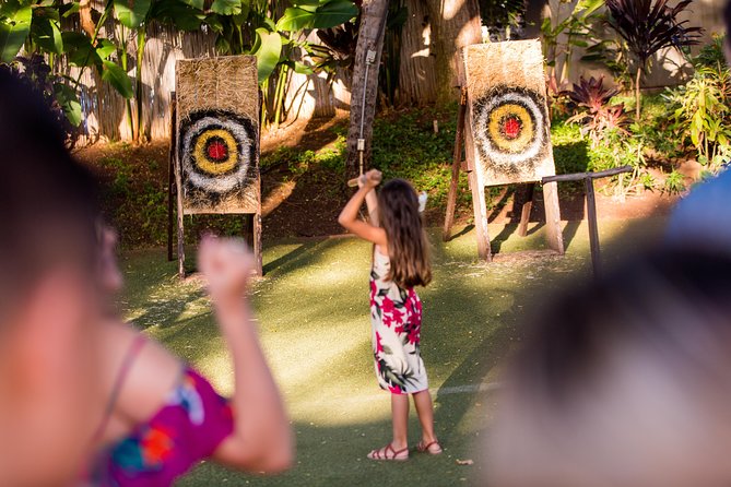 Paradise Cove Luau - The welcome sets the tone