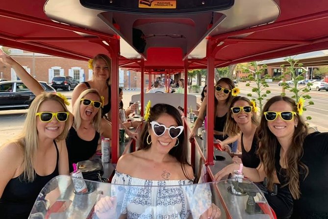 Party Bike Private Party Up To 14 People in Old Town Scottsdale - What you will see beyond the bars