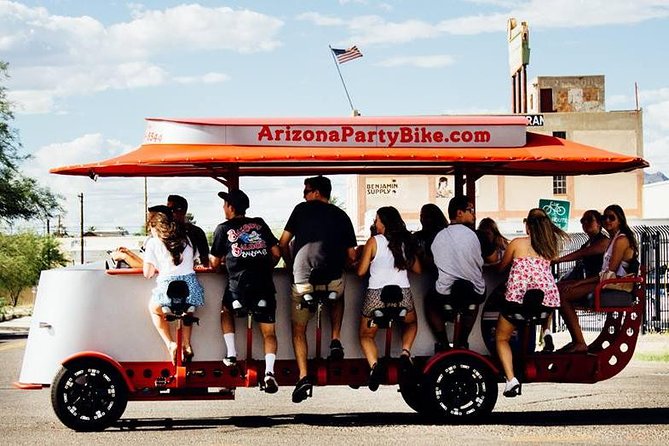 Pedal Bar Crawl of Old Town Scottsdale - Rockbar: a loud first stop with food options