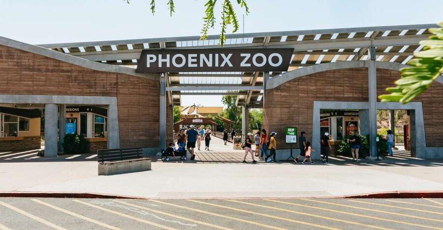Phoenix Zoo One Day General Admission Ticket - Children’s Trail, playgrounds, and family pacing