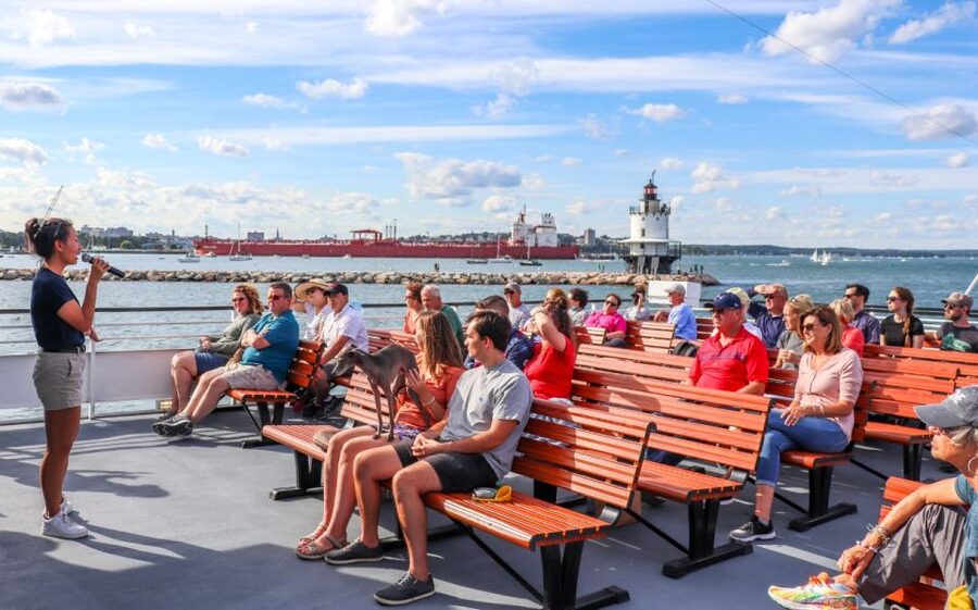 Portland: Best of Maine Lighthouse Scenic Cruise - Choosing the right seat for the weather