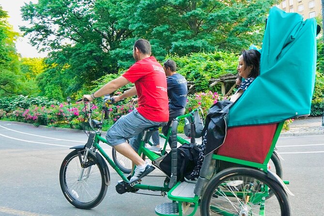 Private Central Park Pedicab Tour - The Reservoir, Great Lawn, and Belvedere Castle