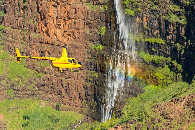Private Kauaʻi Experience: Doors-Off ALL WINDOW SEATS - Manawaiopuna Falls, the Jurassic Park waterfall