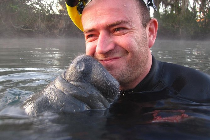 Private 'OG' Manatee Snorkel Tour with Guide for up to 10 people - Meeting the manatees at River Ventures